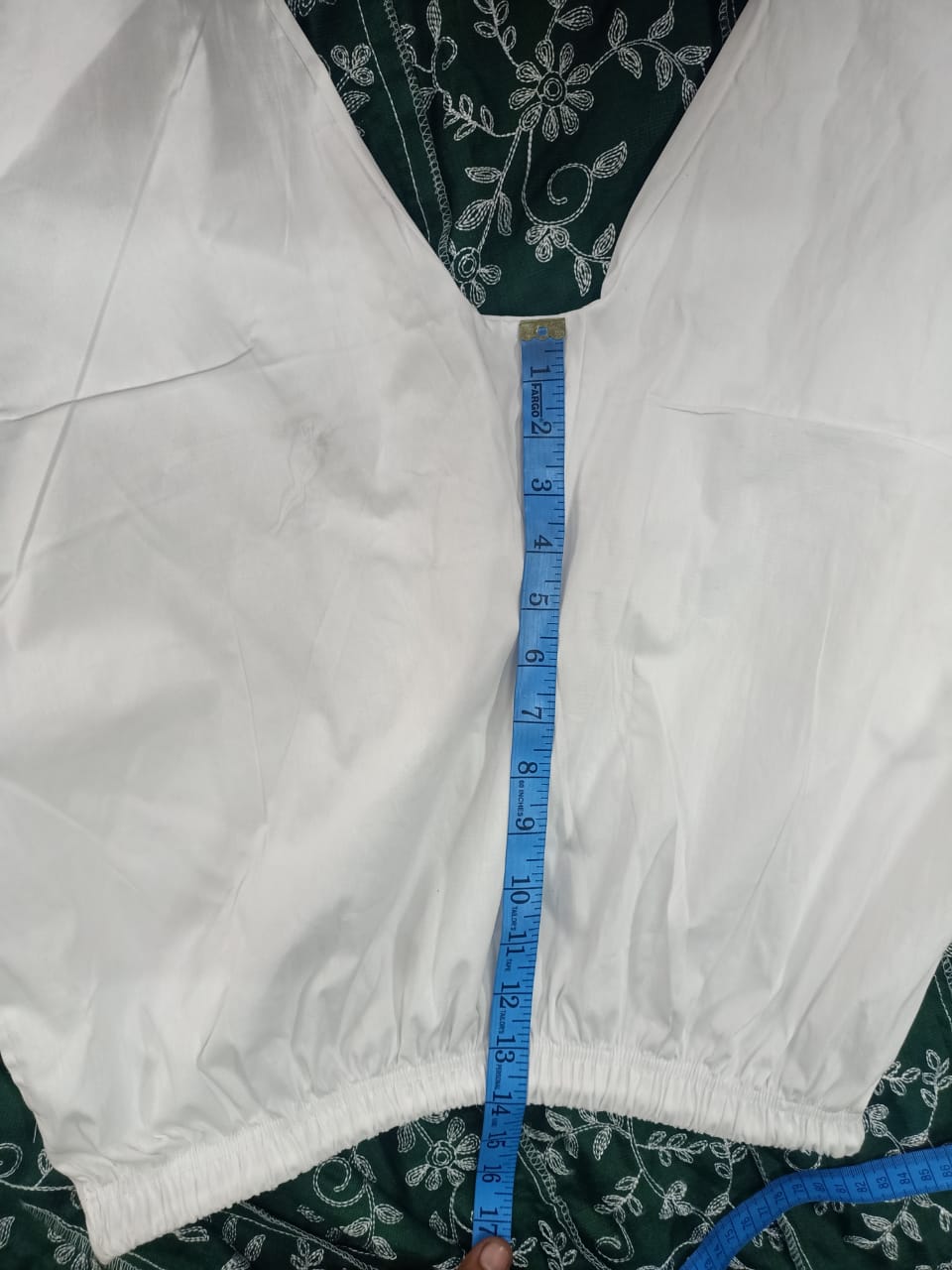 Lucknowi Chikankari Real Mirror Work Lycra Stretchable Pants For Women.