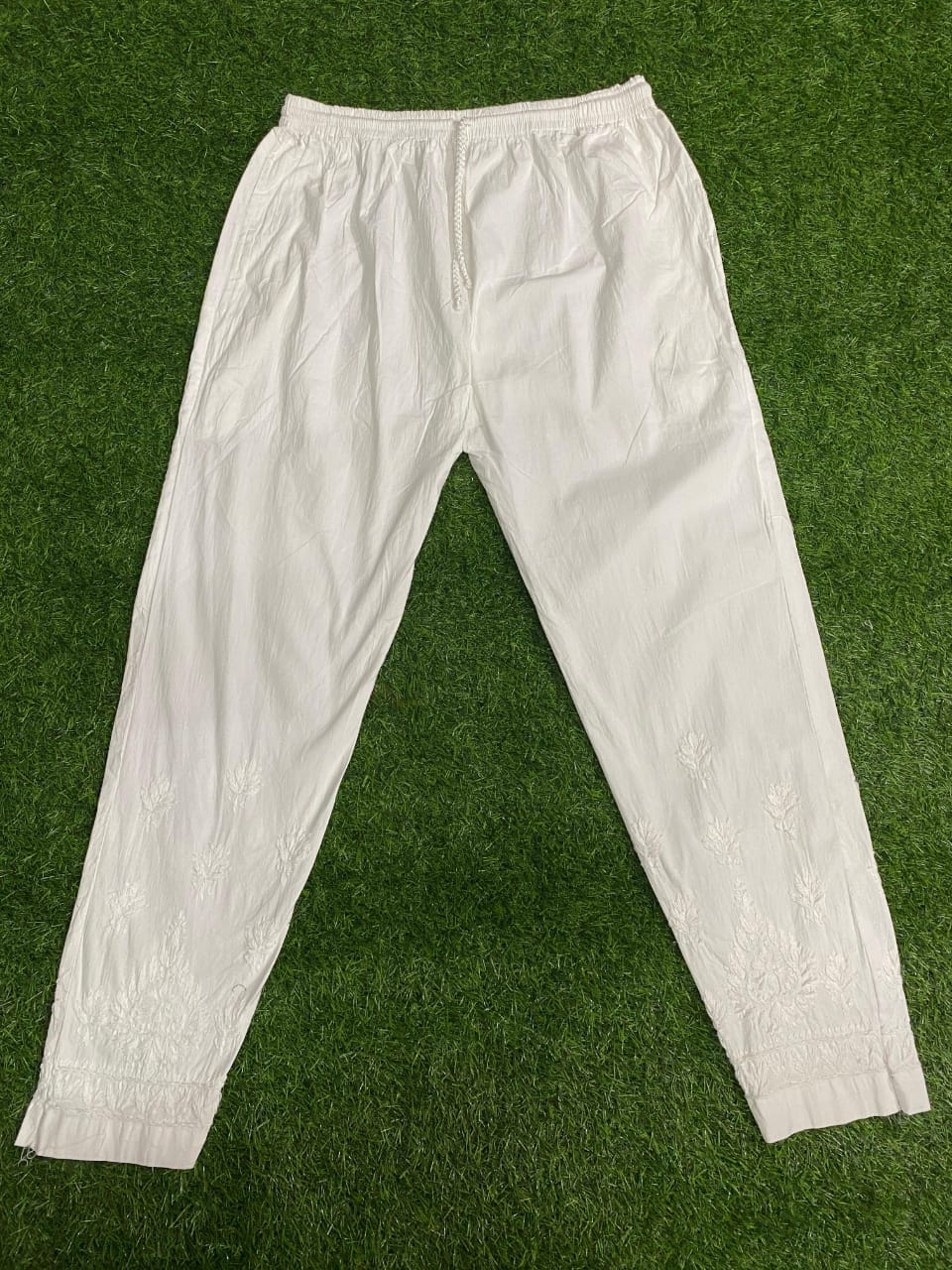 Lucknowi Chikankari Handwork Pant