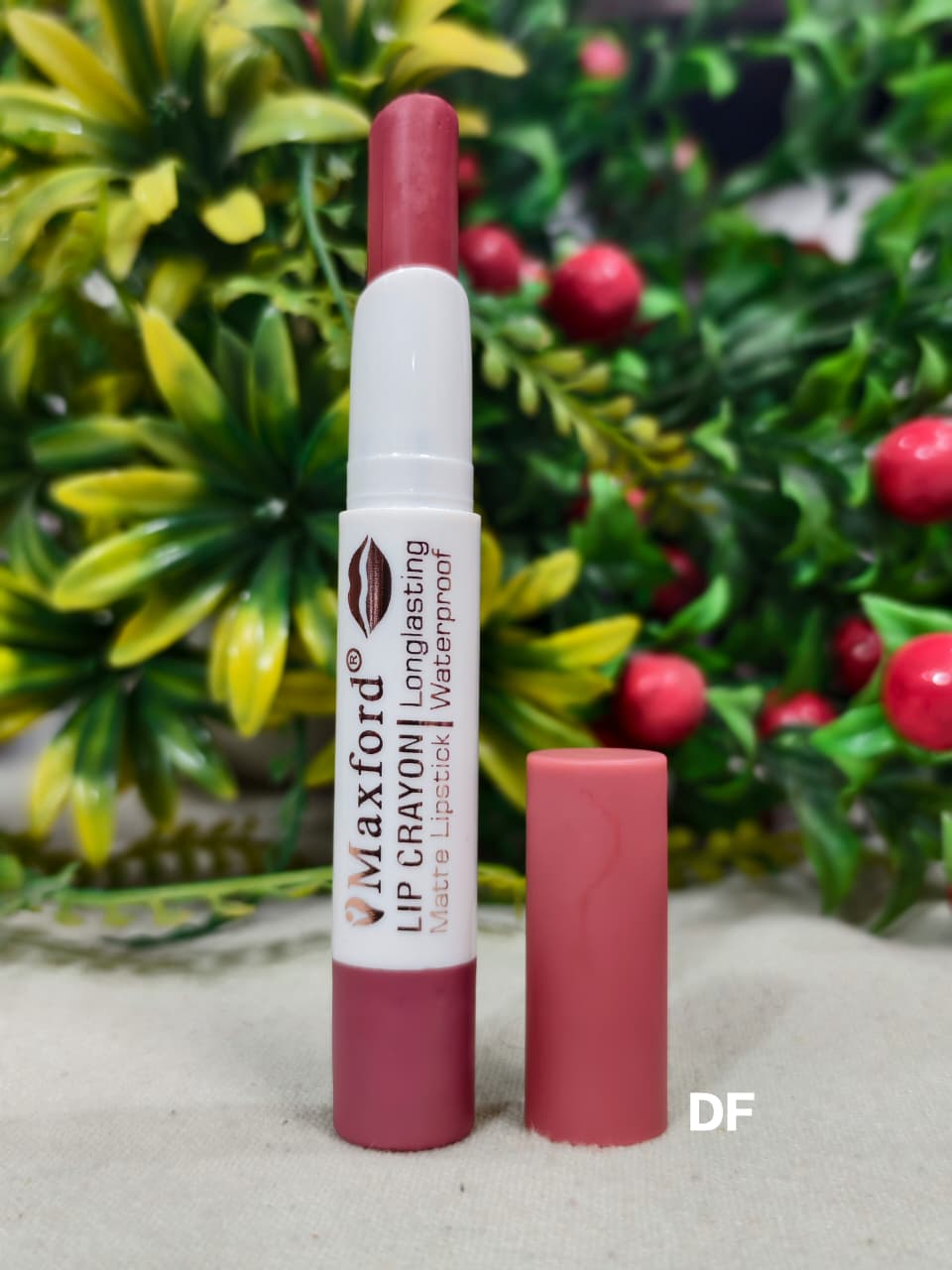 Maxford NUDE Shade Crayon Matte Lipstick - Non-Transfer, Waterproof & Long-Lasting