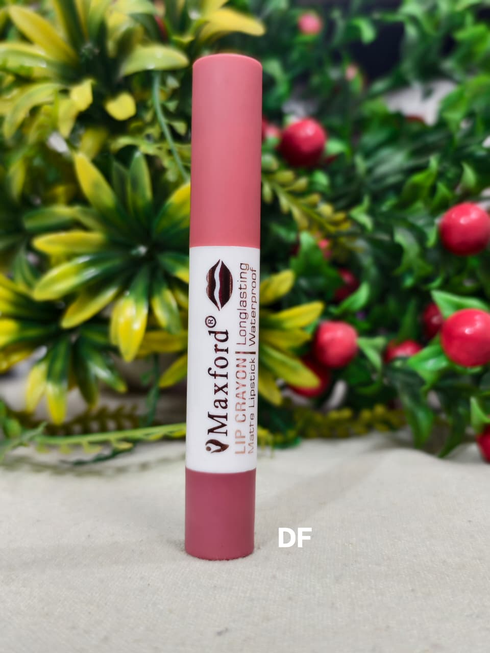 Maxford NUDE Shade Crayon Matte Lipstick - Non-Transfer, Waterproof & Long-Lasting