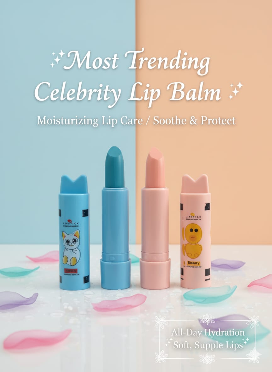 Trending Packet Friendly Lip Balm