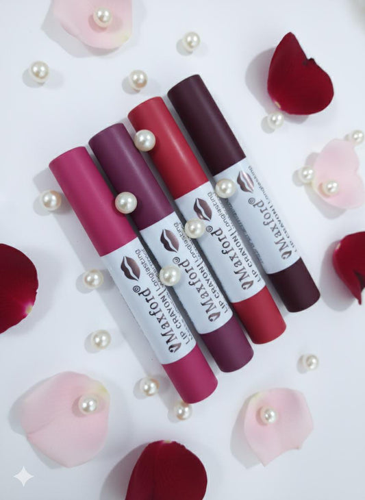 Maxford Crayon Lipstick packaging of 4